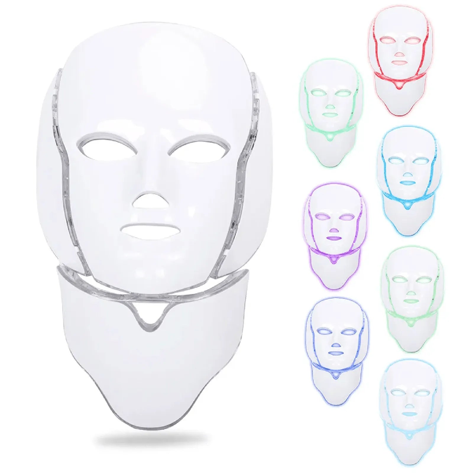 RD7 Wrap-Around Light Therapy Mask (Face & Neck) by Reddotled