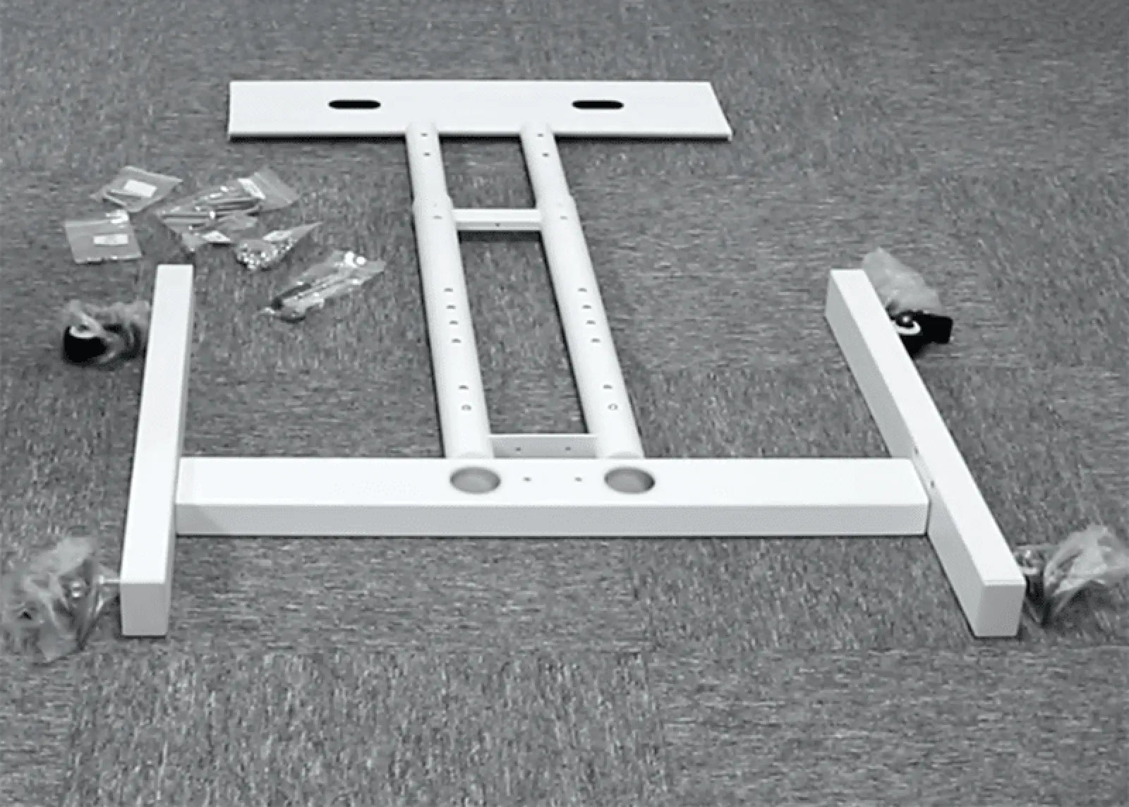 Vertical Stand — Adjustable Full-Body Support for Red Light Therapy Panels by Reddotled