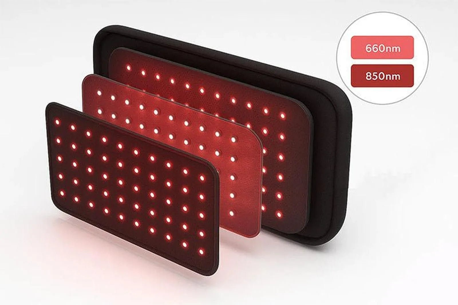 YD002 Versatile Fabric Red & Infrared LED Therapy Pad by Reddotled