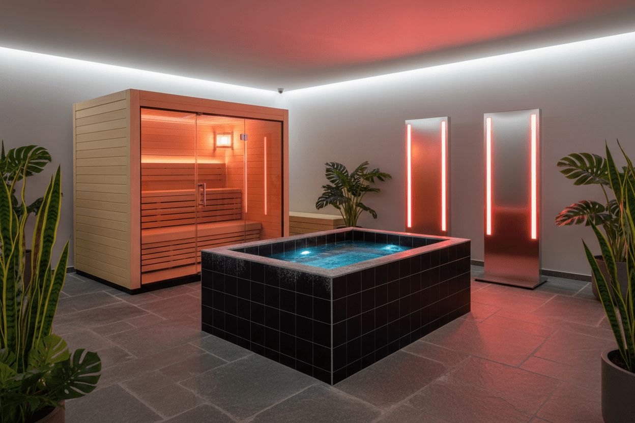 Perimenopause Recovery: Sauna, Cold Plunge & Red Light Therapy Explained - Wellari Wellness