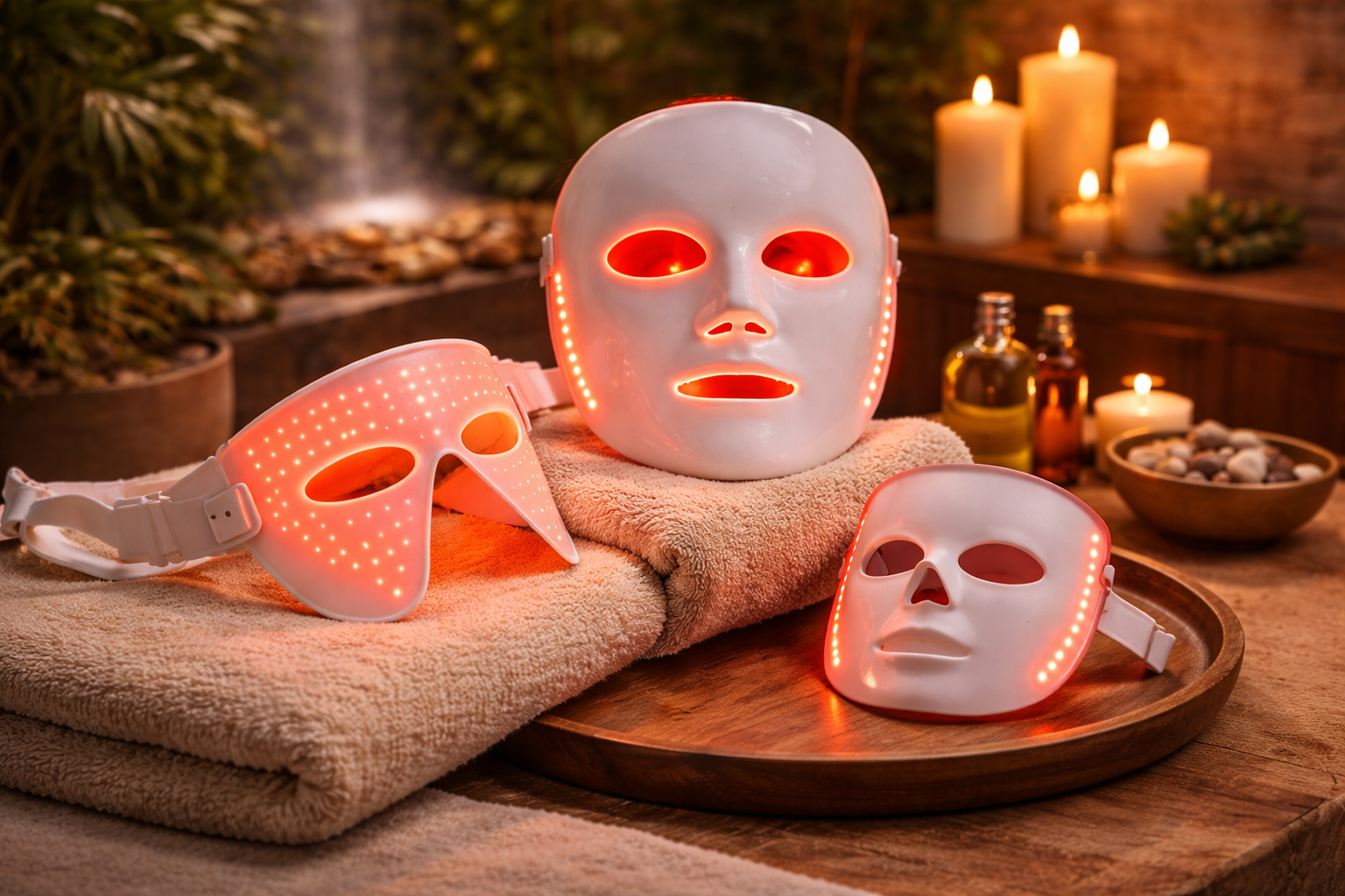 Red Light Facial Masks