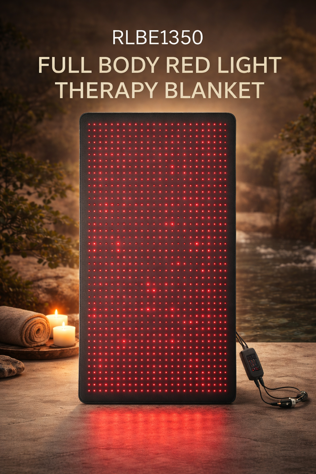 RedLuxe RLBE900 Full Body Red Light Therapy Pad Blanket