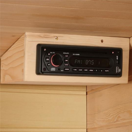 Maxxus FAR Infrared Sauna Near Zero EMF with Hemlock Wood