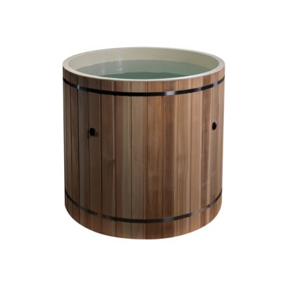 Dynamic Cedar Barrel Spa – Insulated Plastic Cold Plunge