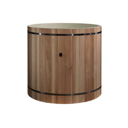 Dynamic Cedar Barrel Spa – Insulated Plastic Cold Plunge