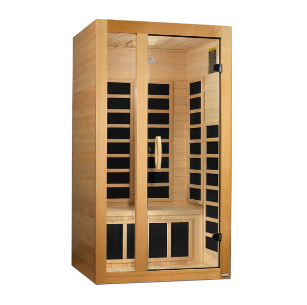 Dynamic Gracia Elite 1-Person Ultra-Low EMF Far Infrared Sauna (DYN-6119-01 Elite)