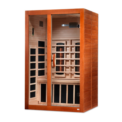 Dynamic “Santiago” 2-Person Full Spectrum IR Sauna