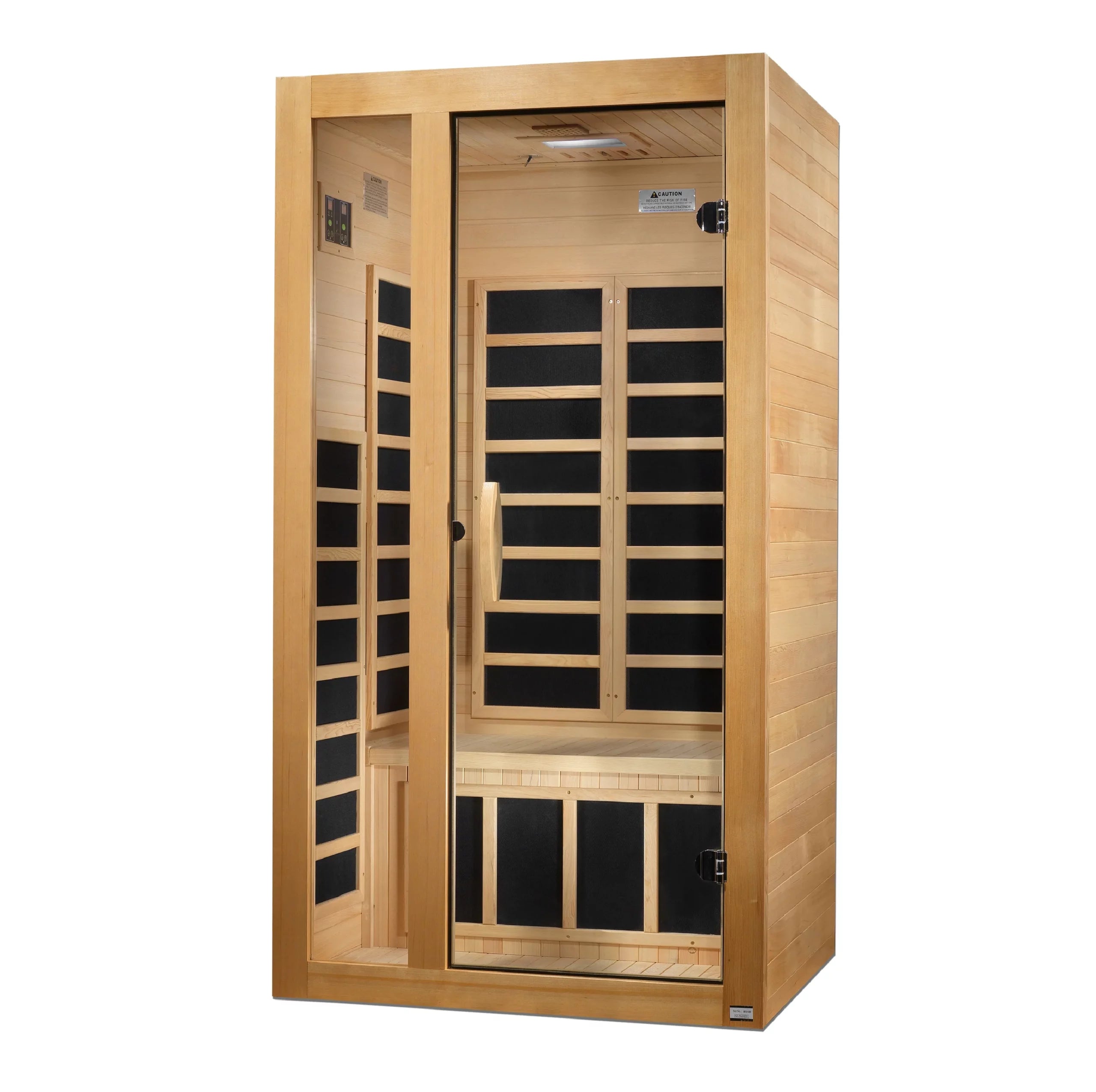 Dynamic Gracia 1-Person Low EMF Far Infrared Sauna