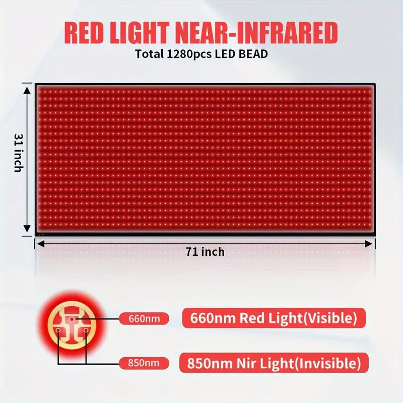 SNP1300 Red Light Therapy Blanket