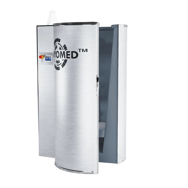 Cryomed One Full-Body Cryotherapy Chamber | Compact Liquid Nitrogen Cryosauna for Wellness & Recovery