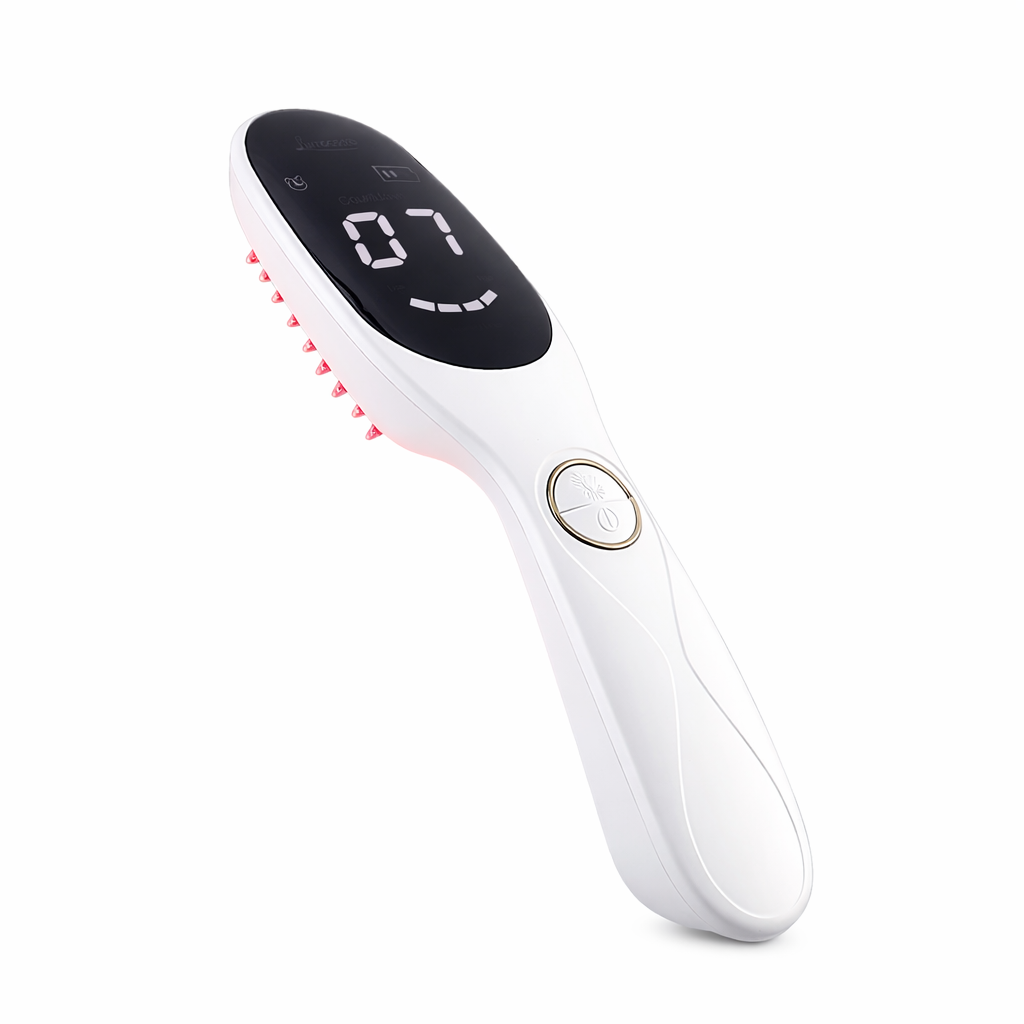 RedLuxe Laser Hair Growth Comb (650nm Laser + Red LED)