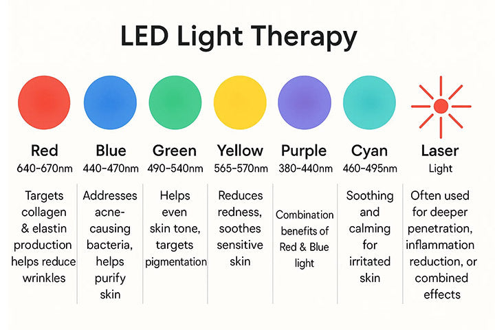 SC1028 Flexible 7-Color LED Therapy Mask