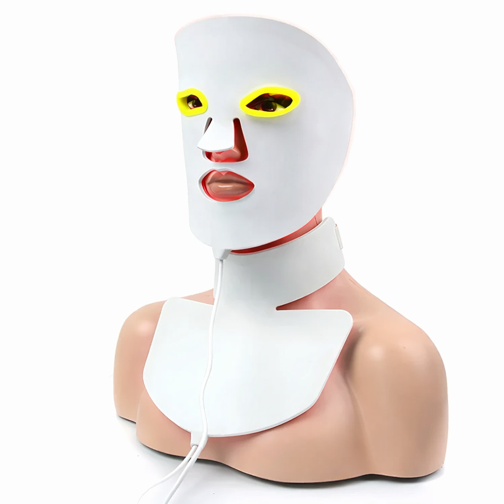 7-Color Silicone LED Light Therapy Face Mask – SNM7