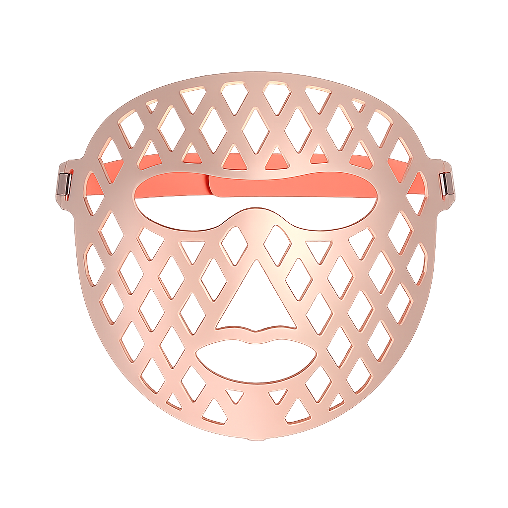 SNM8 Silicone Fretwork LED Red Light Therapy Mask