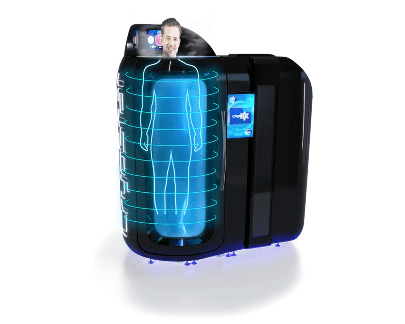 Antarctica CryoStar Open-Head Electric Cryotherapy Chamber by Antarctica
