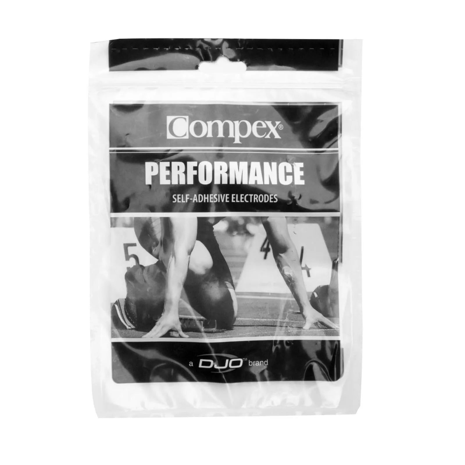 Compex Easy Snap Electrodes – 2" × 4" Dual Snap (Single Pack) by Compex