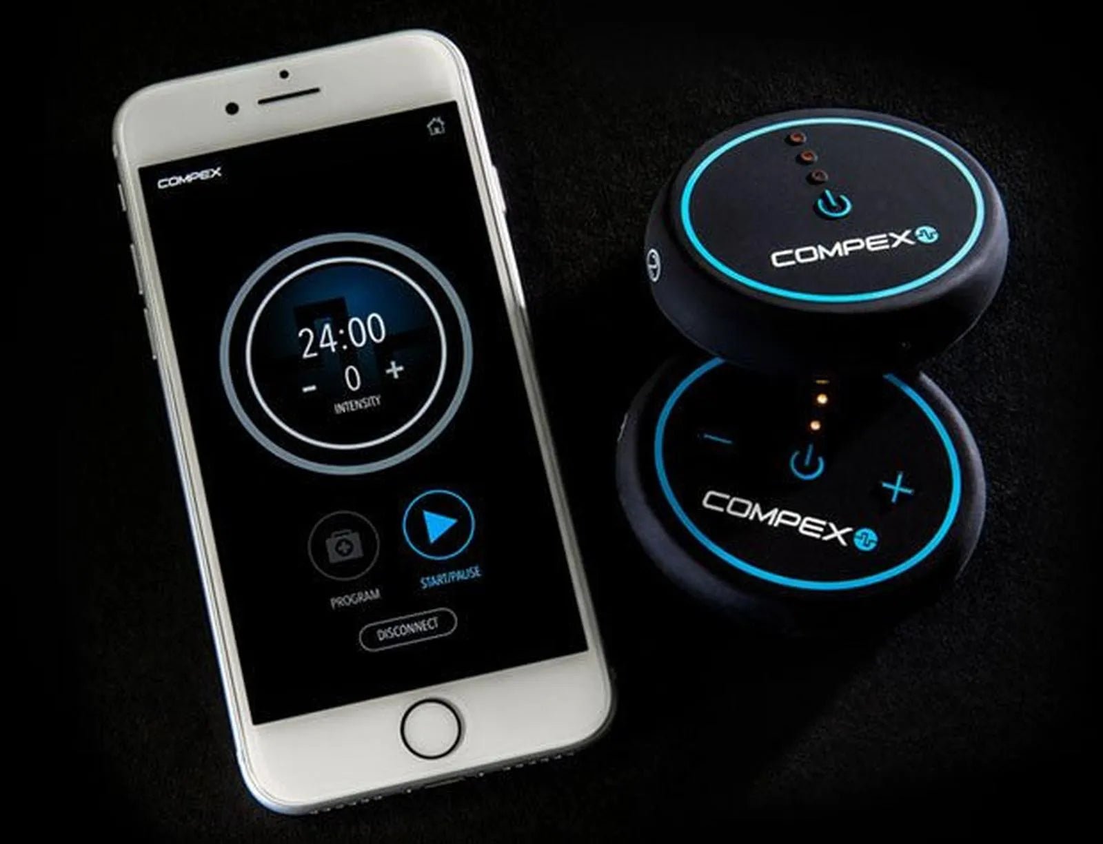 Compex Mini Wireless Muscle Stimulator with TENS (2 Pods) by Compex