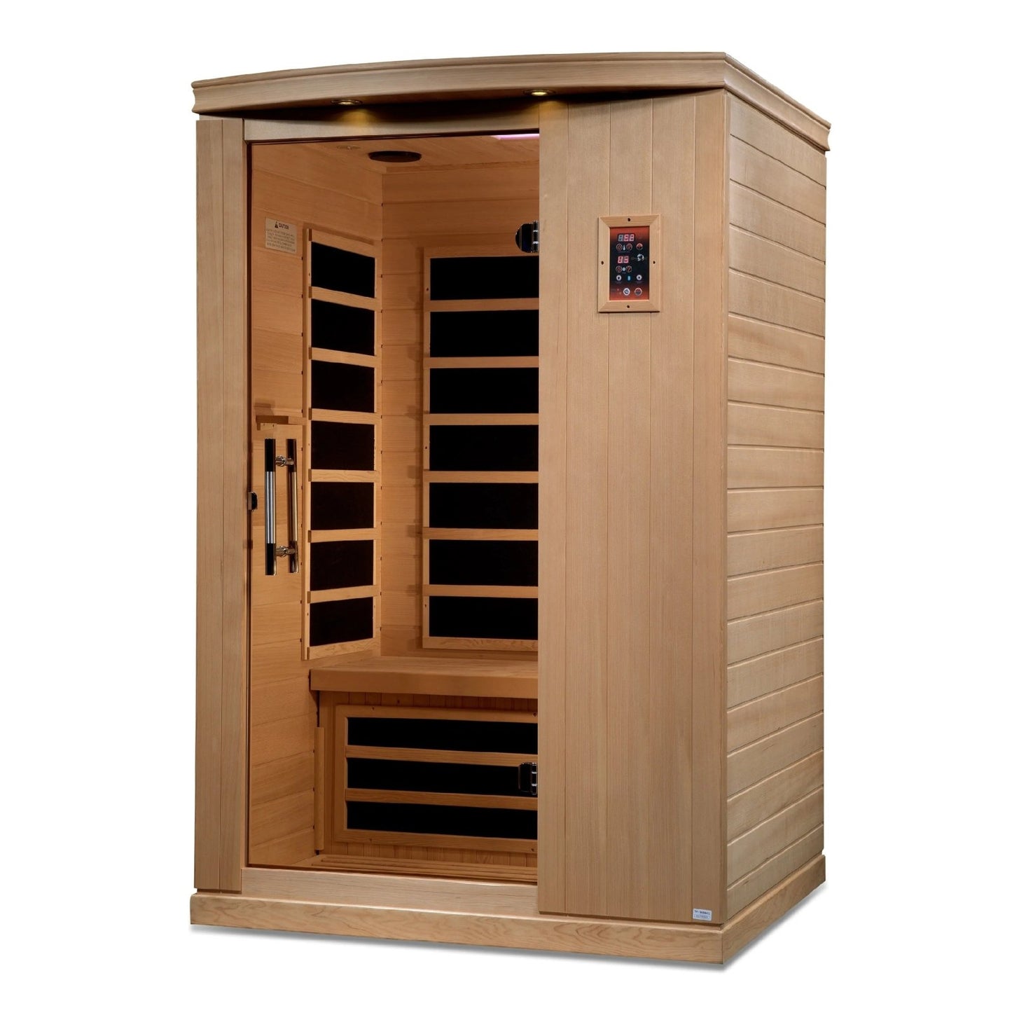 Dynamic "Venice Elite" FAR Infrared Sauna Ultra Low EMF with Hemlock Wood