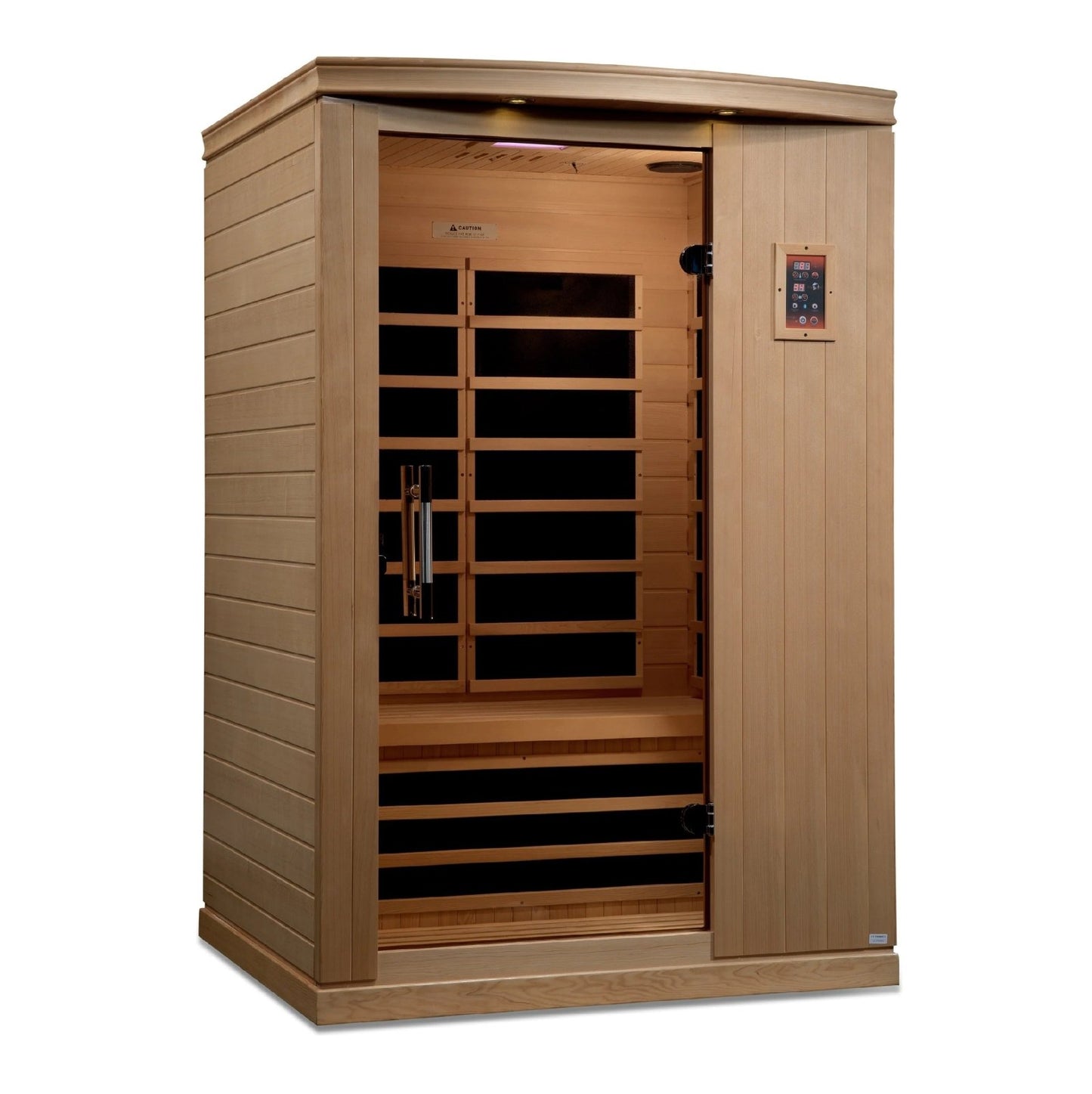 Dynamic "Venice Elite" FAR Infrared Sauna Ultra Low EMF with Hemlock Wood