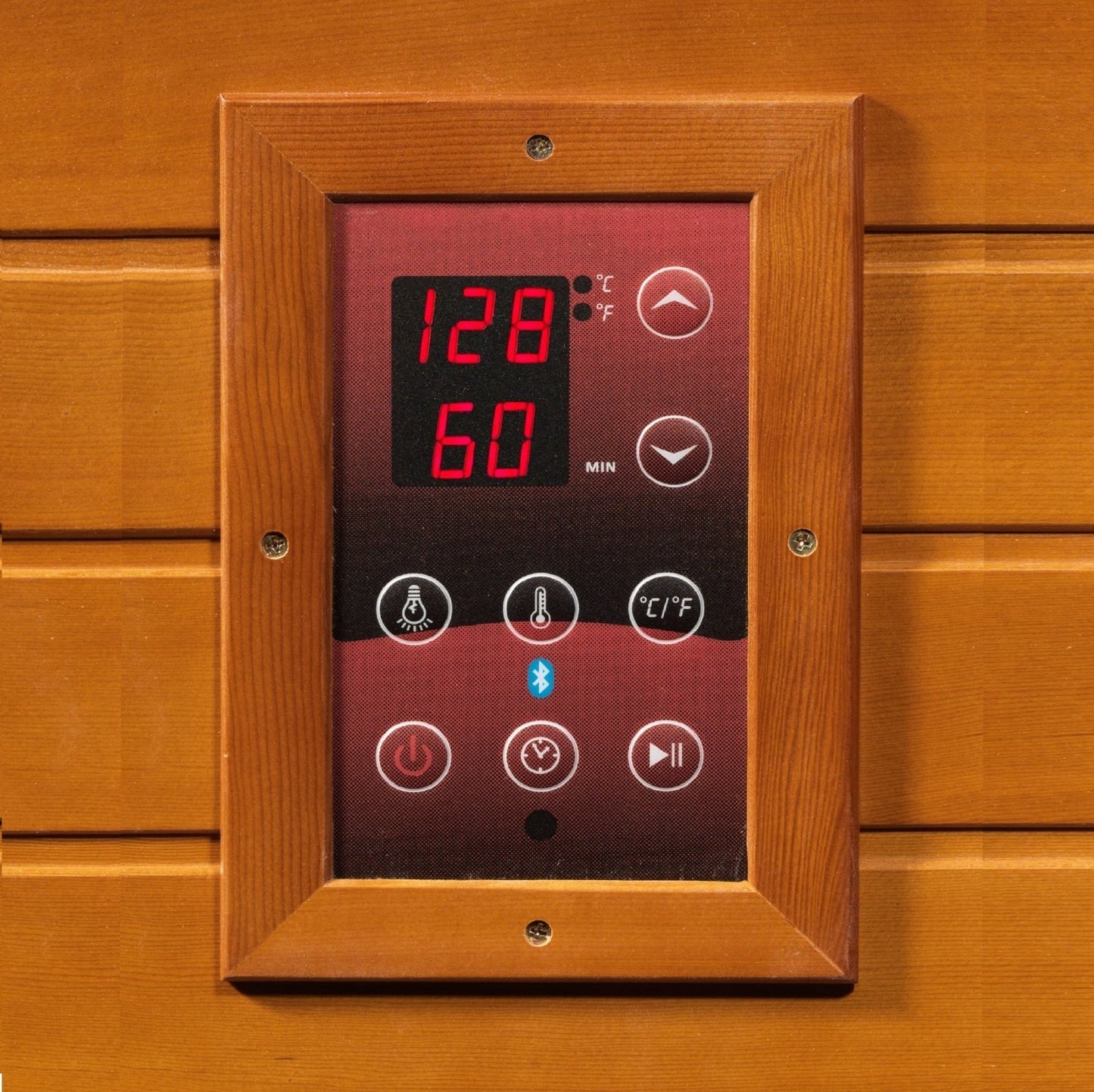 Dynamic "Llumeneres" FAR Infrared Sauna Ultra Low EMF with Hemlock Wood