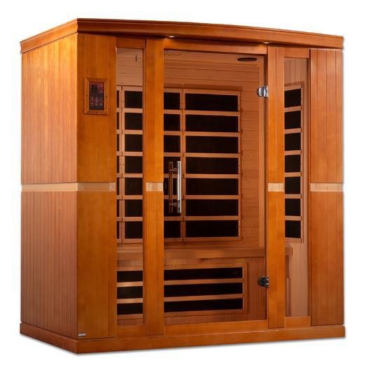 Dynamic "Bergamo Elite" Infrared Sauna Ultra Low EMF with Canadian Hemlock