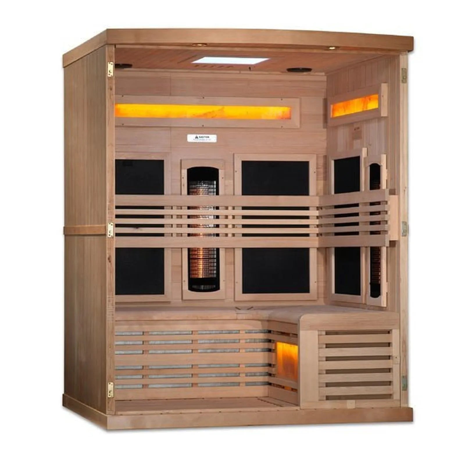 8000 Reserve 3-Person Full Spectrum Infrared Sauna by Dynamic