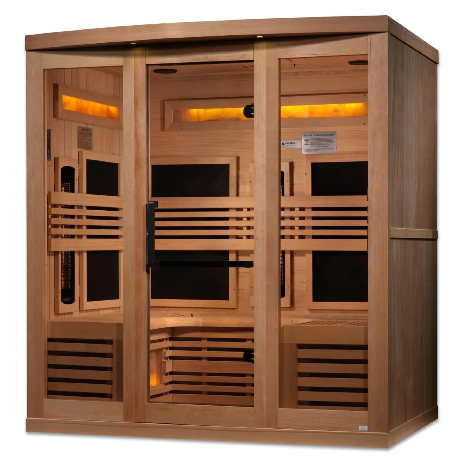 8000 Reserve 6-Person Full Spectrum Infrared Sauna by Dynamic