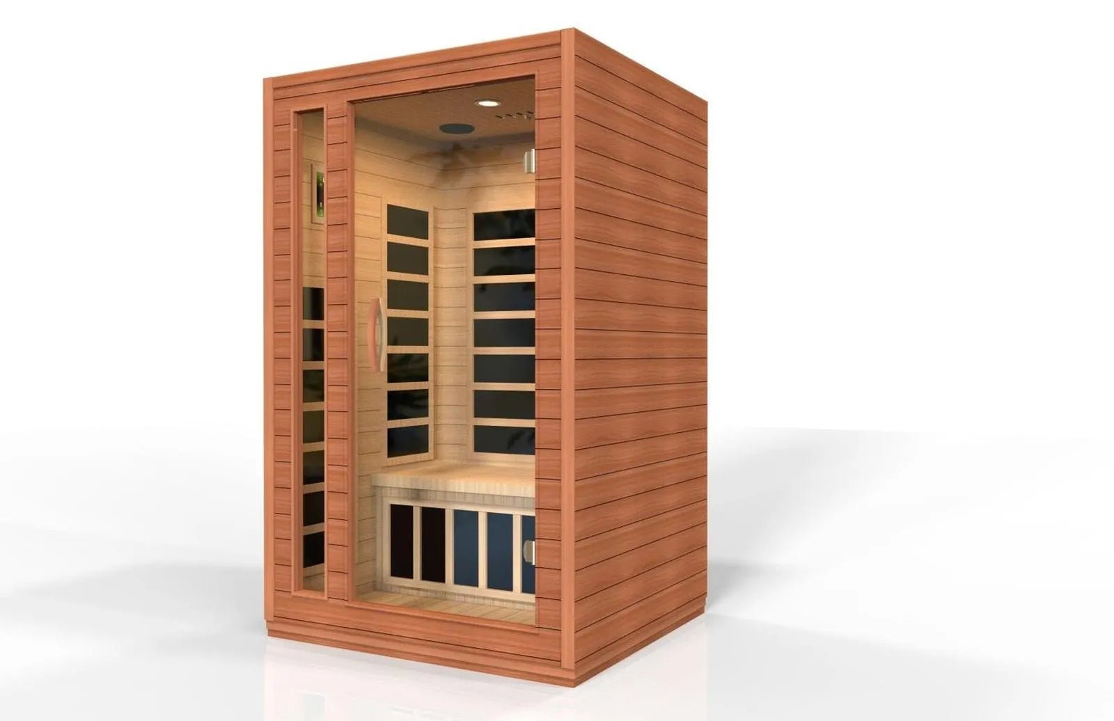 Avila Elite 1-Person Ultra Low EMF FAR Infrared Sauna by Dynamic