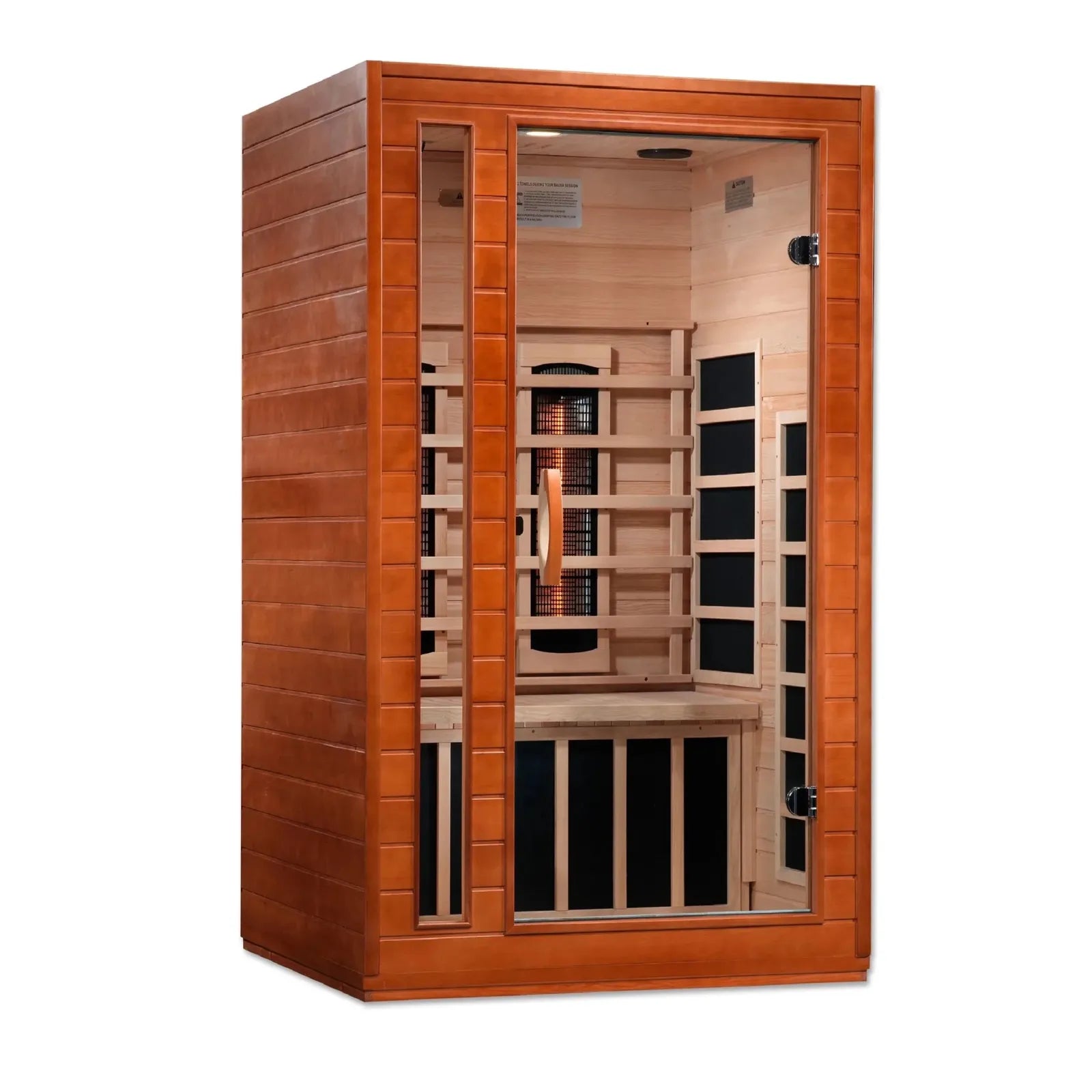 Cardoba 2-Person Full Spectrum Infrared Sauna – Canadian Hemlock by Dynamic