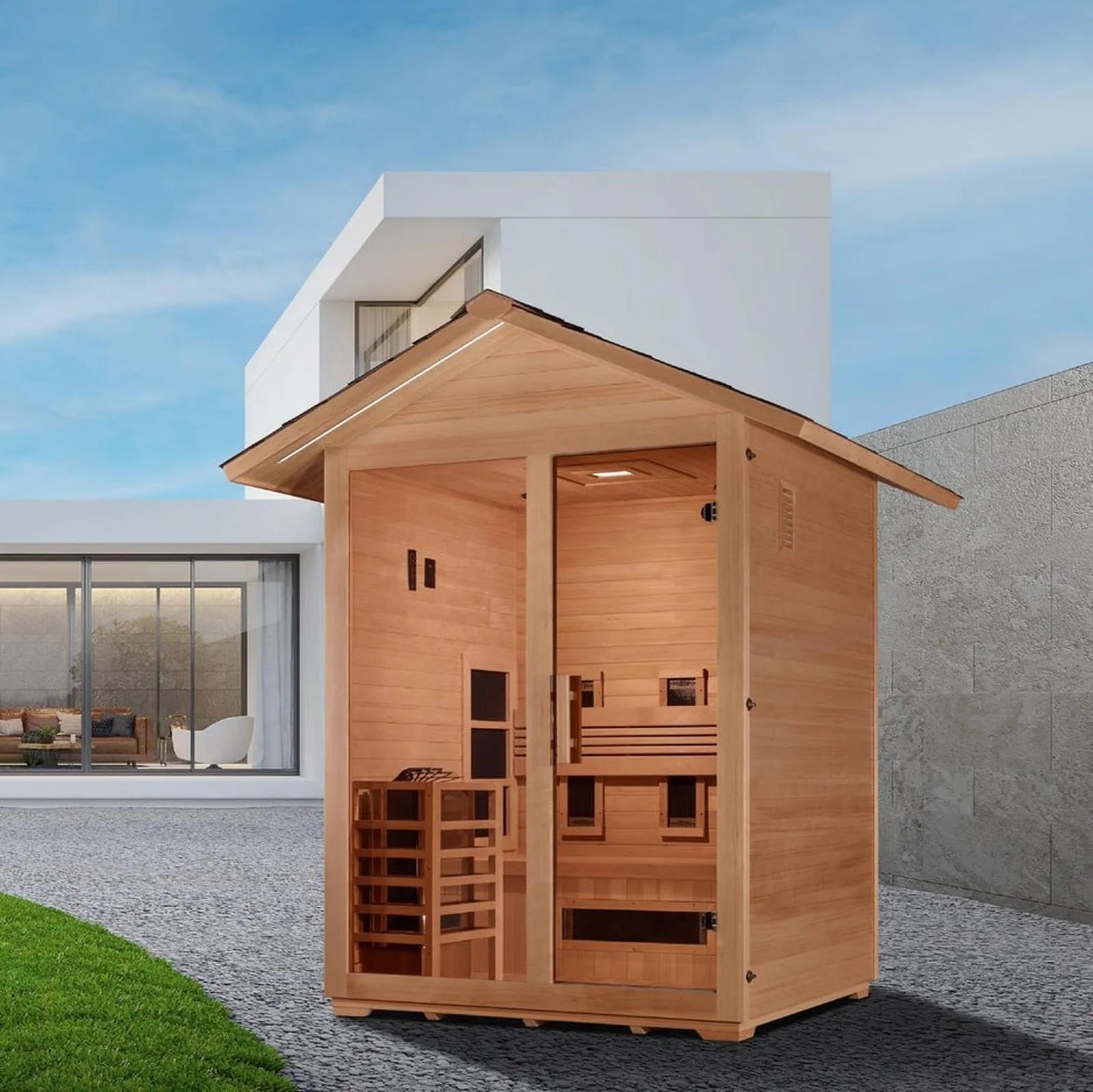 Carinthia 3-Person Outdoor Hybrid Sauna by Dynamic