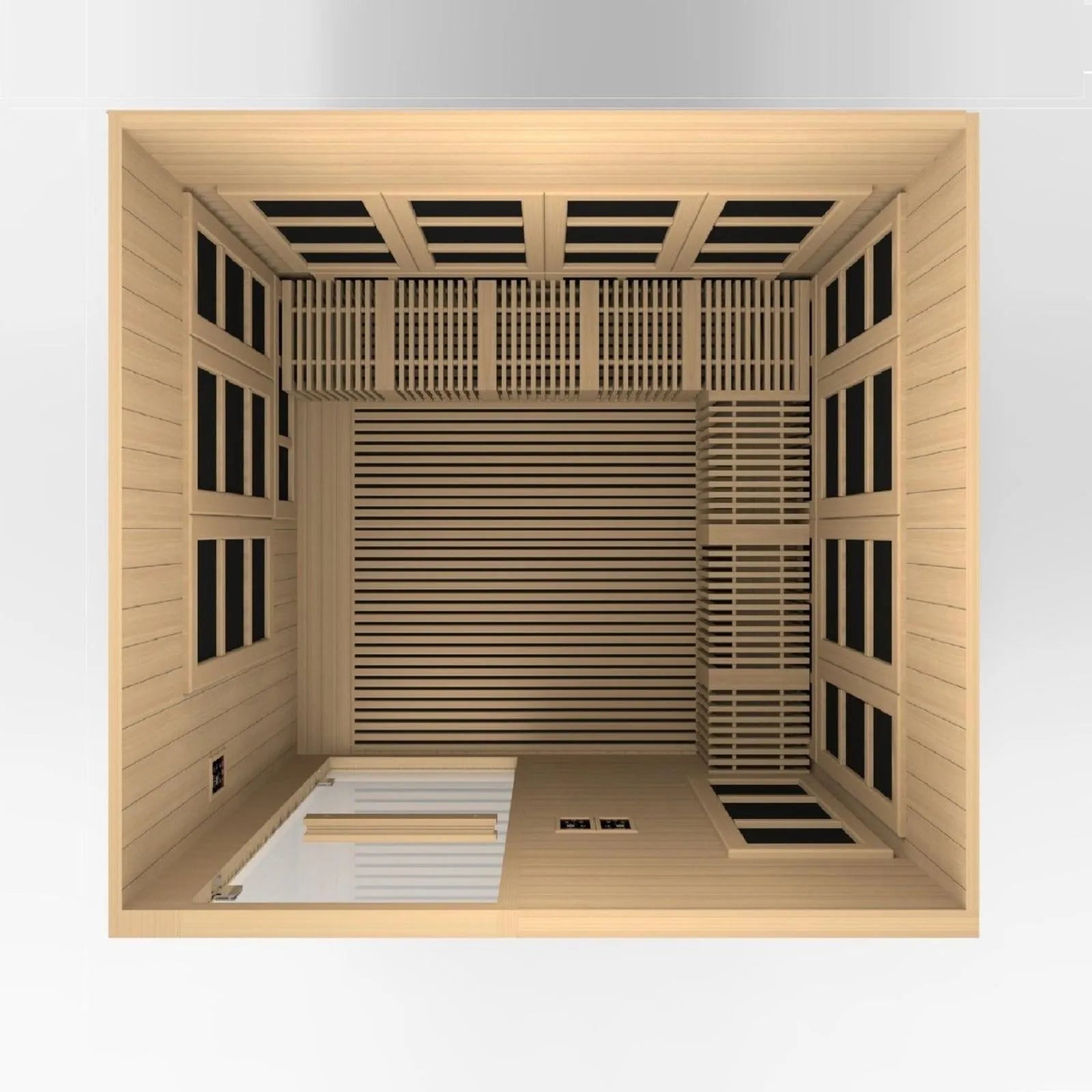 Catalonia Elite 8-Person Wheelchair Accessible Infrared Sauna by Dynamic