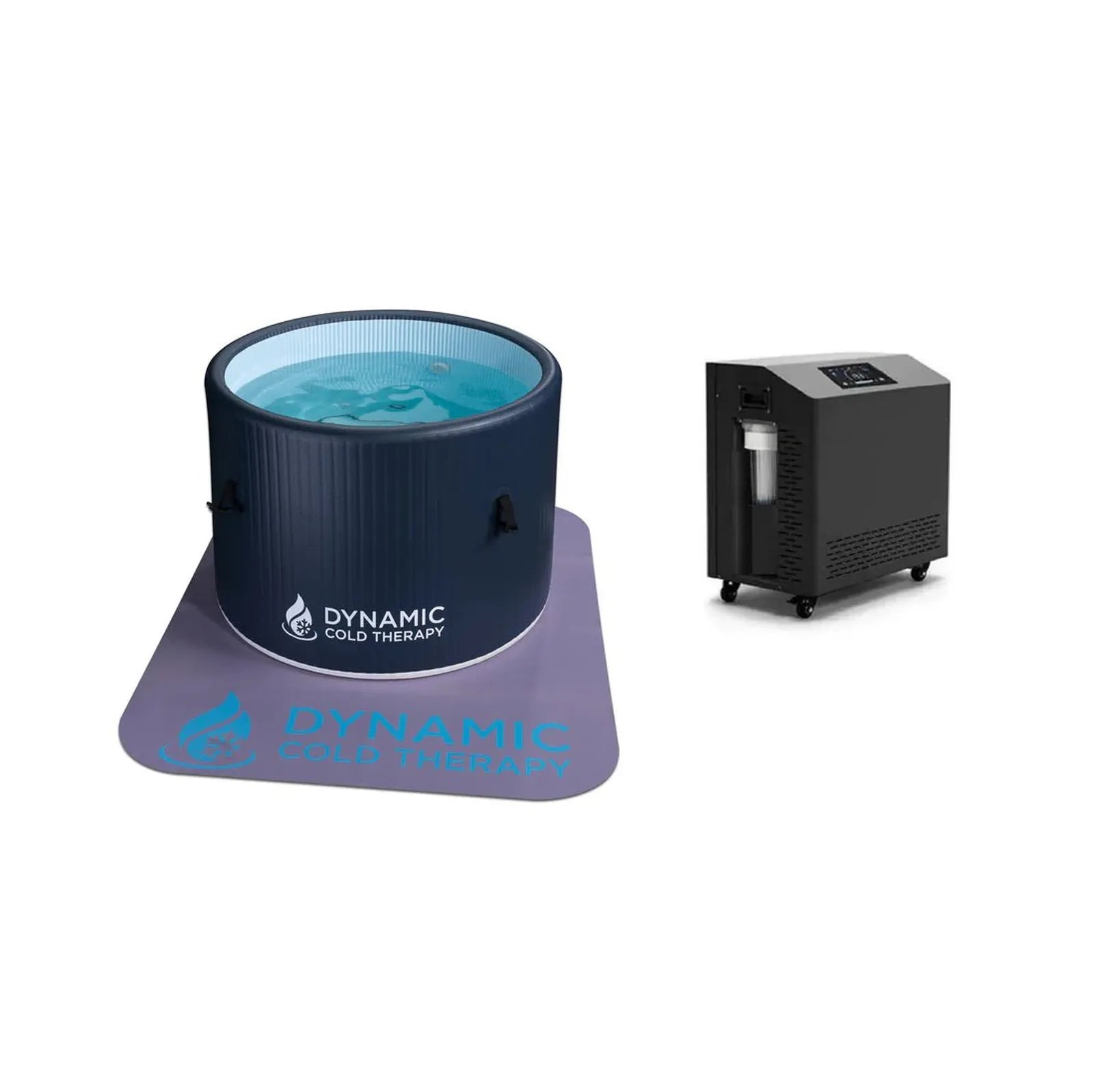 Dynamic Inflatable Round Portable Cold Plunge by Dynamic Cold Therapy