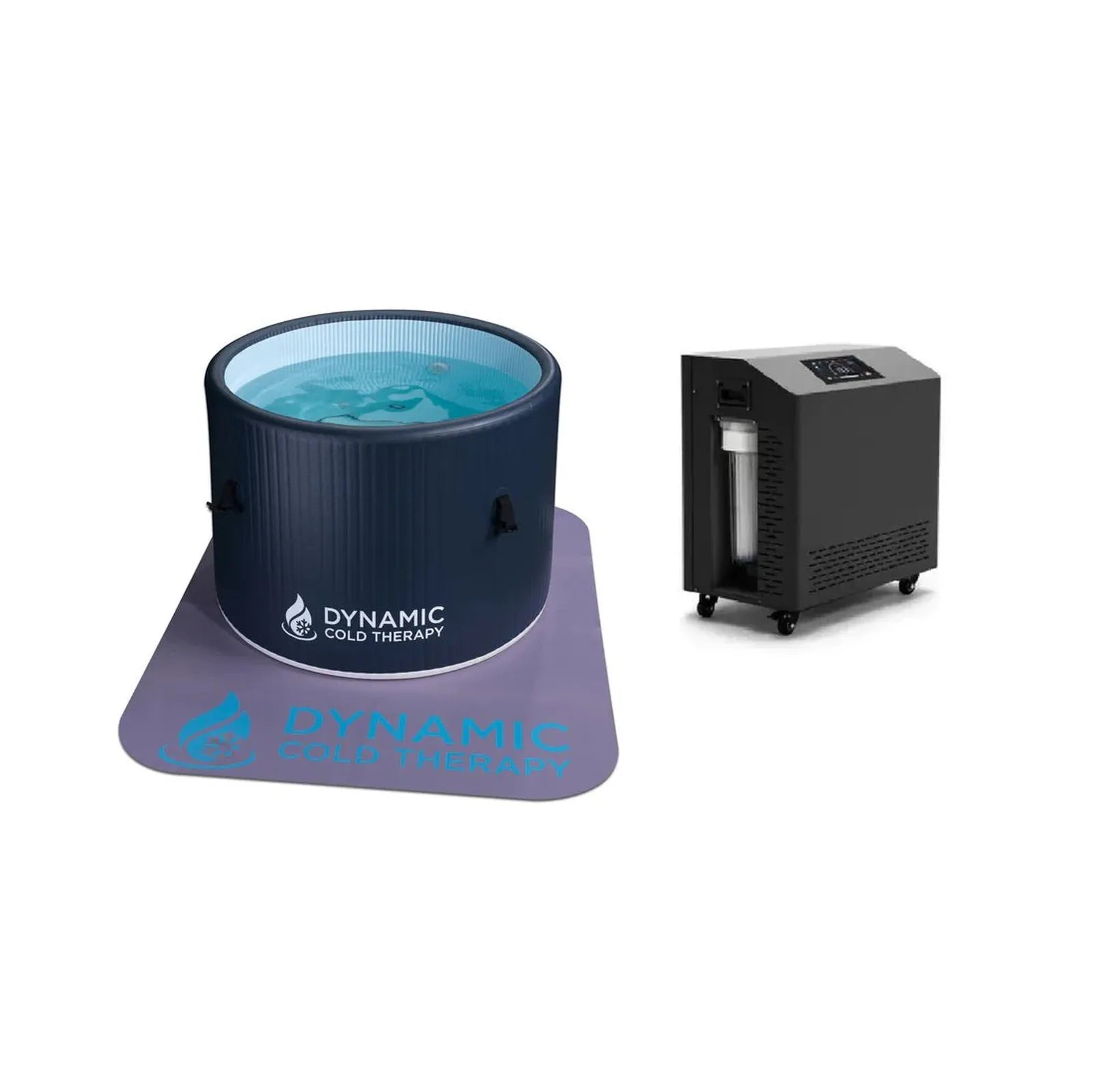 Dynamic Inflatable Round Portable Cold Plunge by Dynamic Cold Therapy