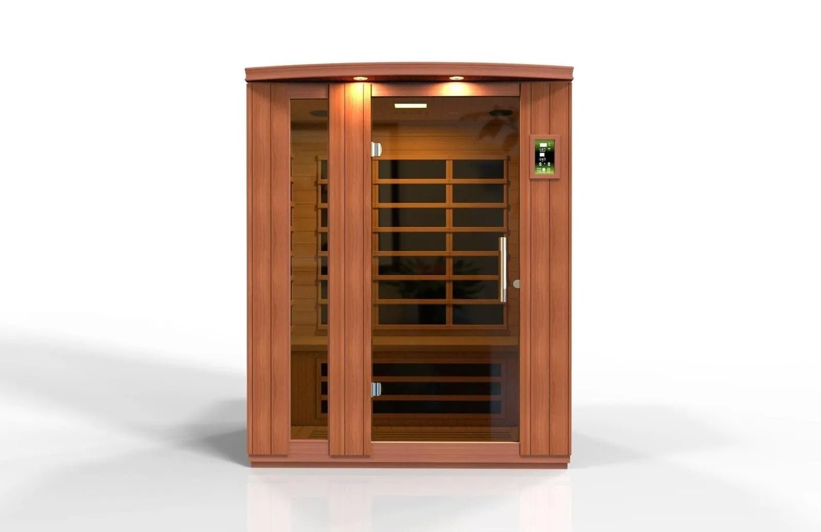 Lugano 3-Person Ultra Low EMF FAR Infrared Sauna by Dynamic