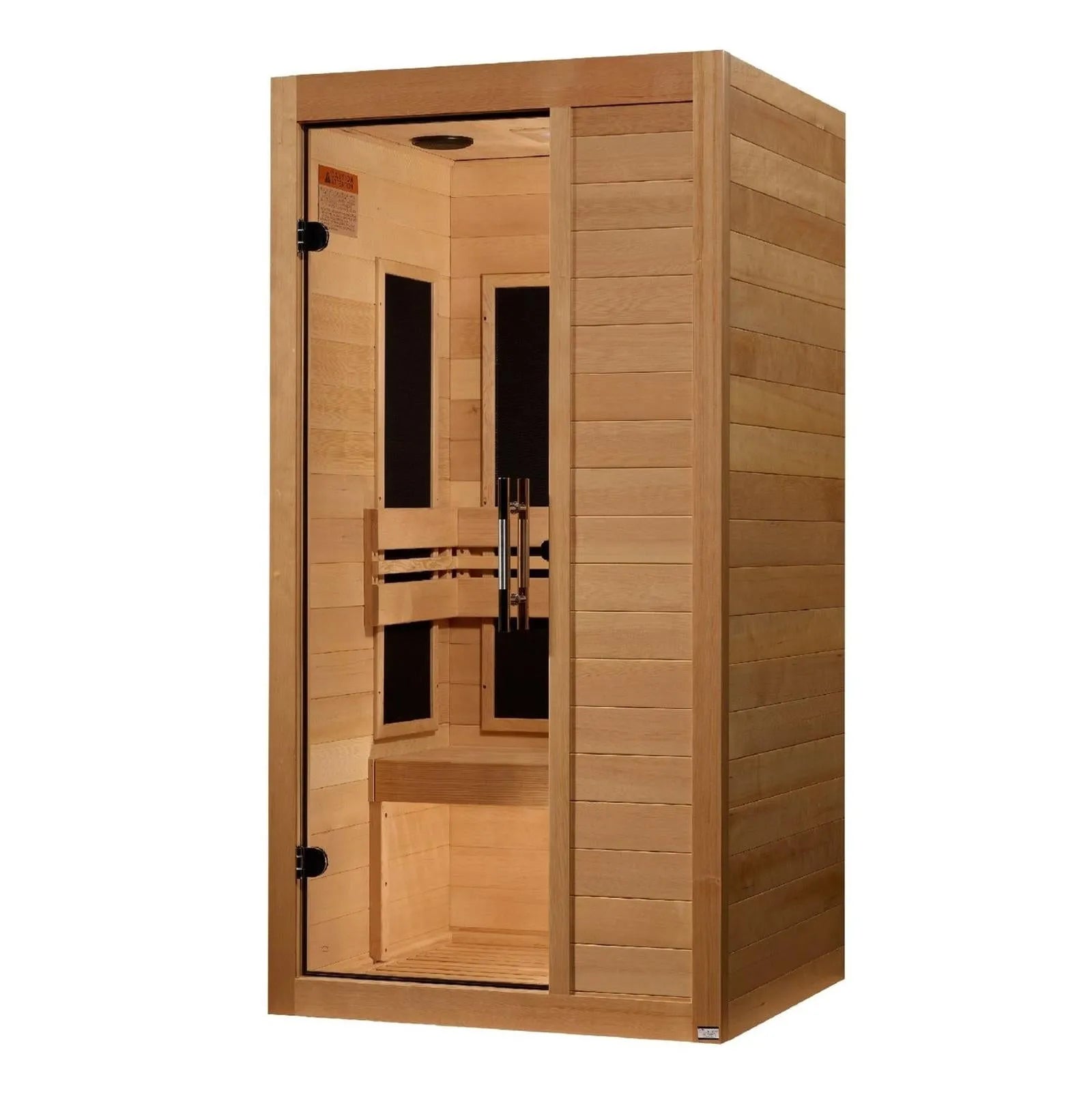 Maxxus S-Line 1-Person Ultra Low EMF FAR Infrared Sauna by Dynamic