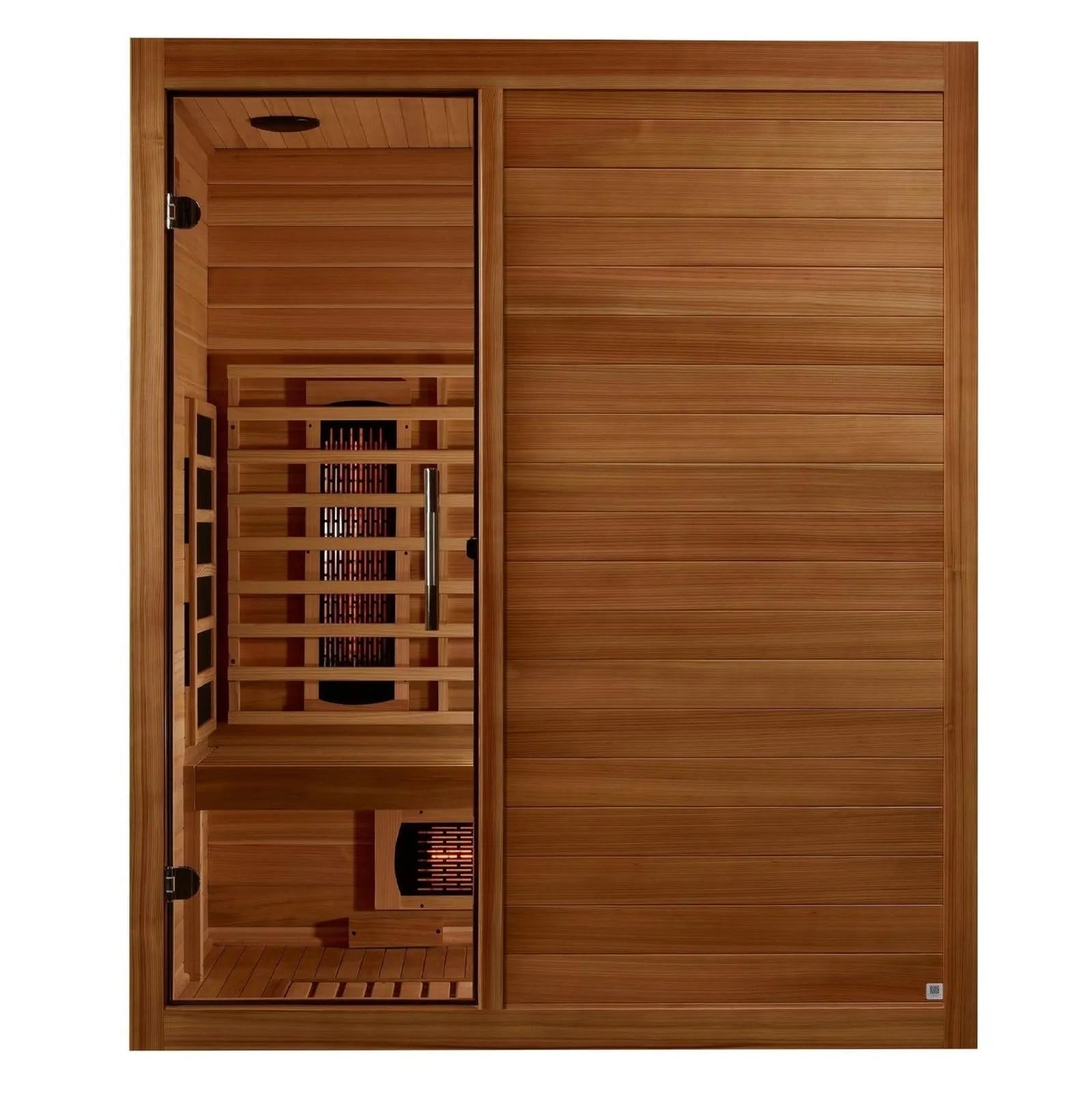 Maxxus S-Line Infrared Sauna Full Spectrum with Pacific Cedar by Dynamic