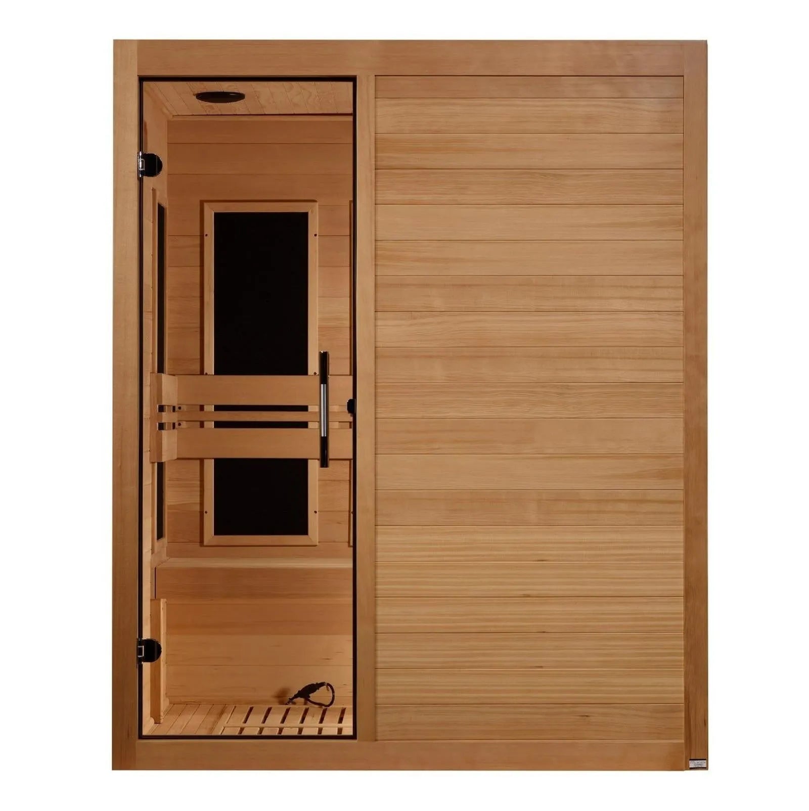 Maxxus S-Line Infrared Sauna Ultra Low EMF with Canadian Hemlock by Dynamic