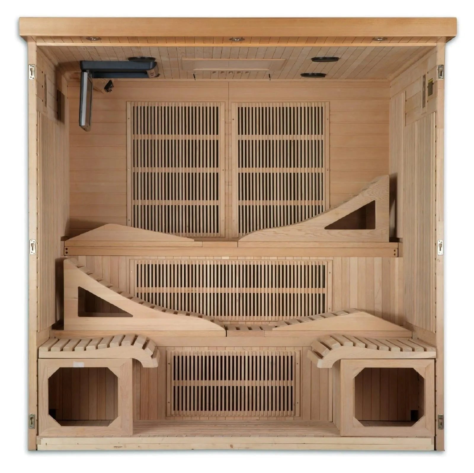 Monaco Elite 6-Person Ultra Low EMF FAR Infrared Sauna by Dynamic