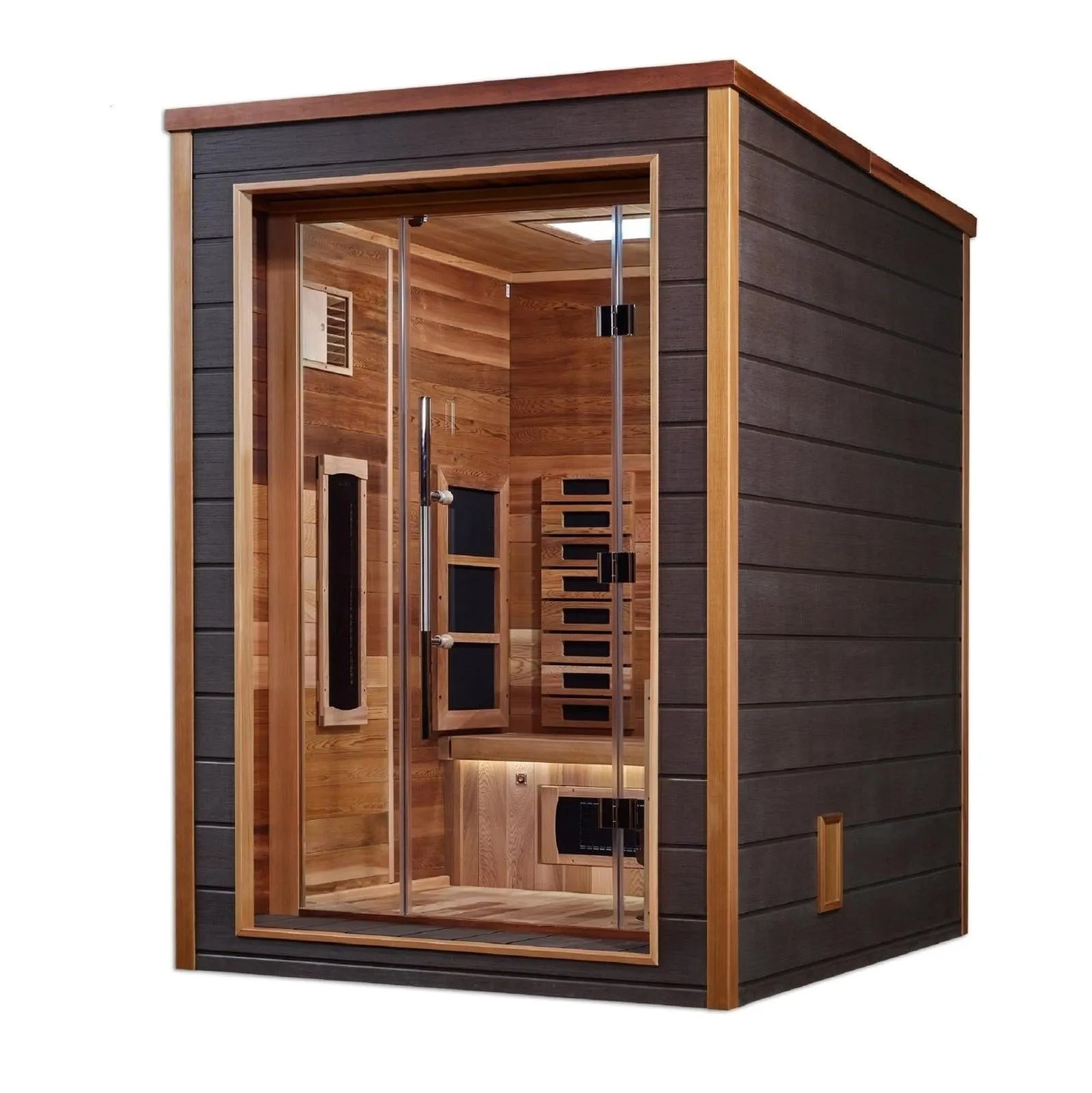 Nora 2-Person Hybrid Indoor/Outdoor Sauna by Dynamic