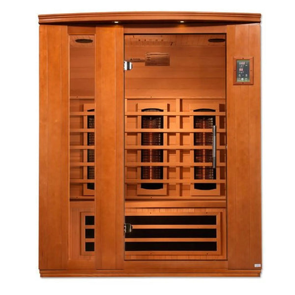 Santiago 2-Person Full Spectrum Near Zero EMF Sauna by Dynamic