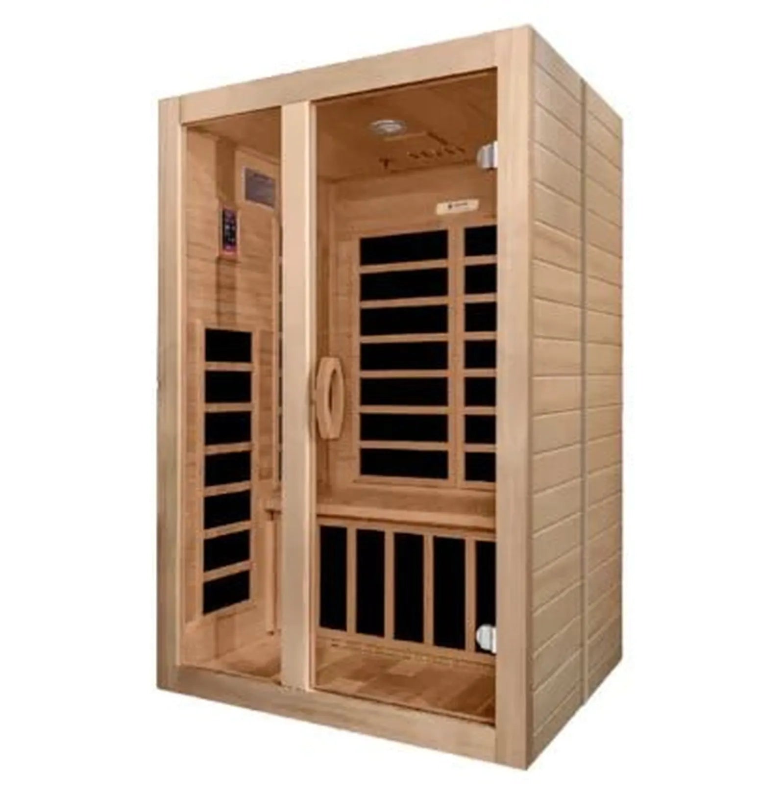 Santiago 2-Person Low EMF Far Infrared Sauna by Dynamic