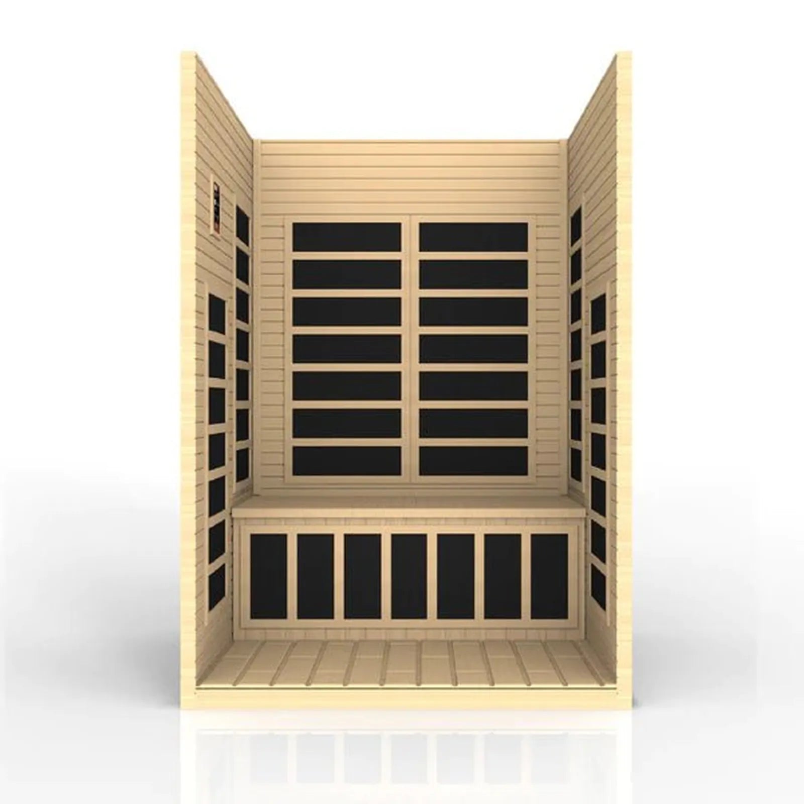 Santiago 2-Person Low EMF Far Infrared Sauna by Dynamic