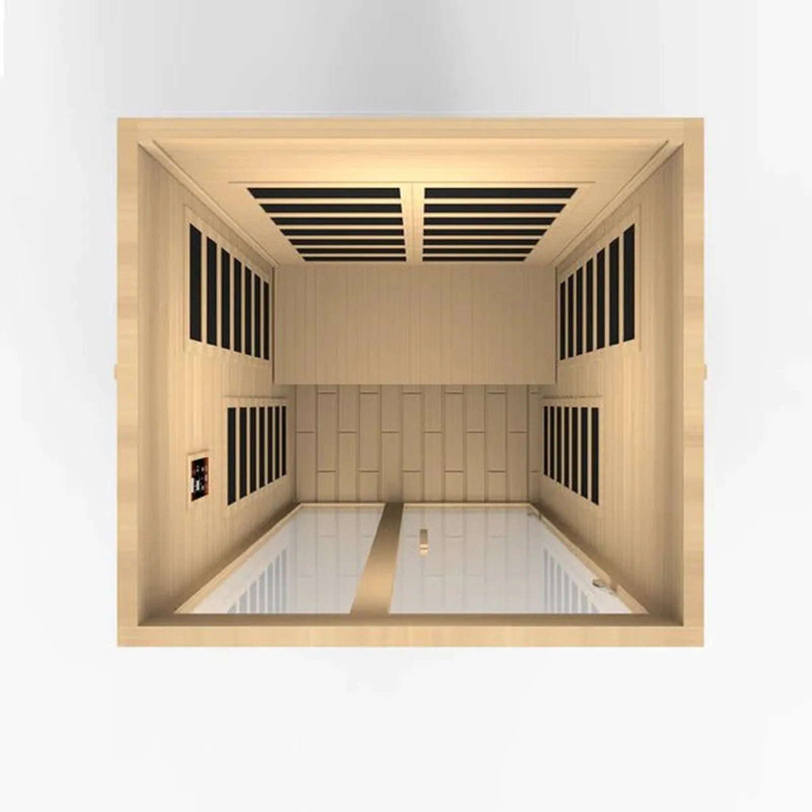 Santiago 2-Person Low EMF Far Infrared Sauna by Dynamic