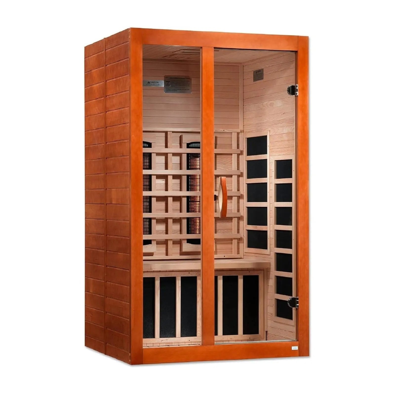 Santiago Elite 2-Person Ultra Low EMF FAR Infrared Sauna by Dynamic