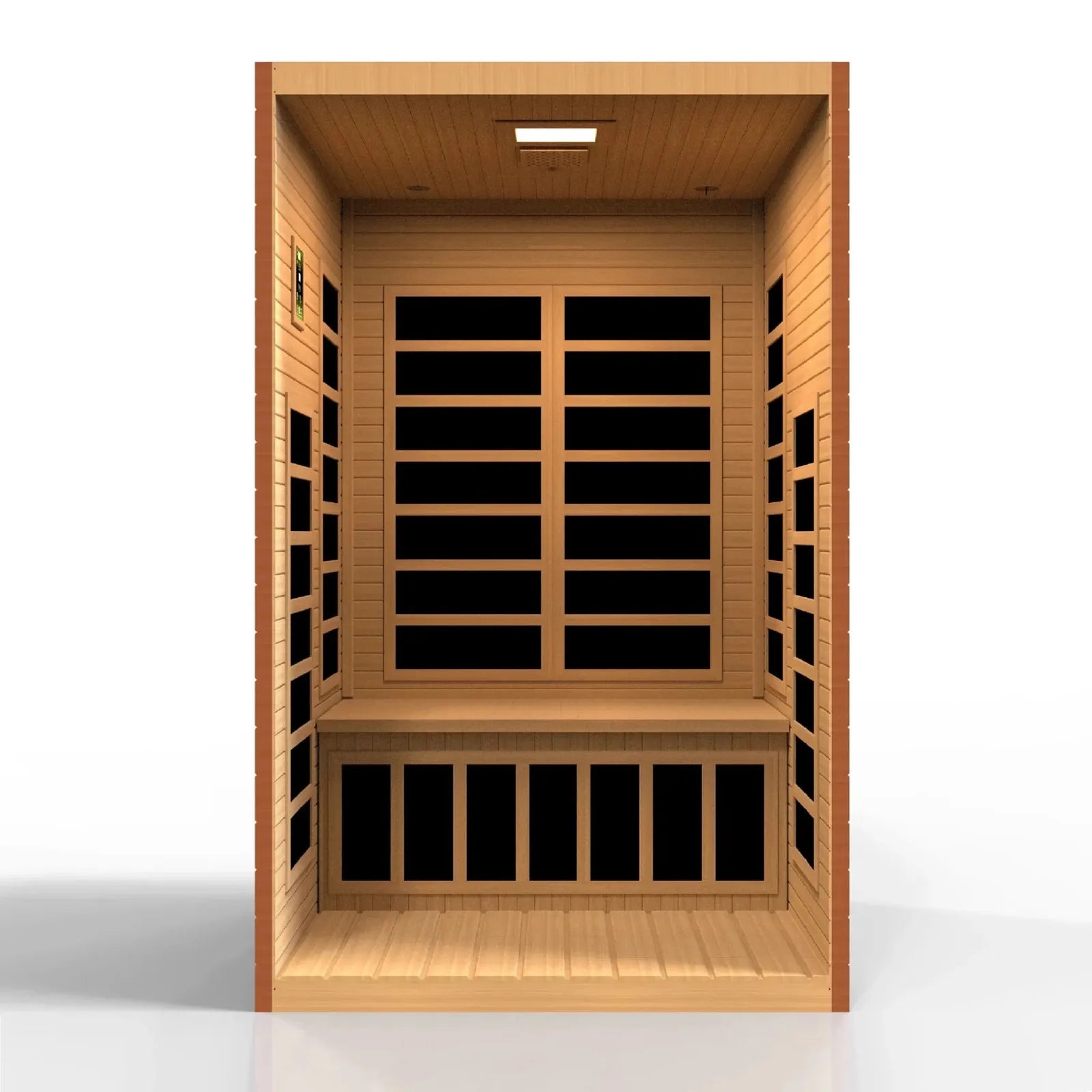 Santiago Elite 2-Person Ultra-Low EMF Infrared Sauna by Dynamic