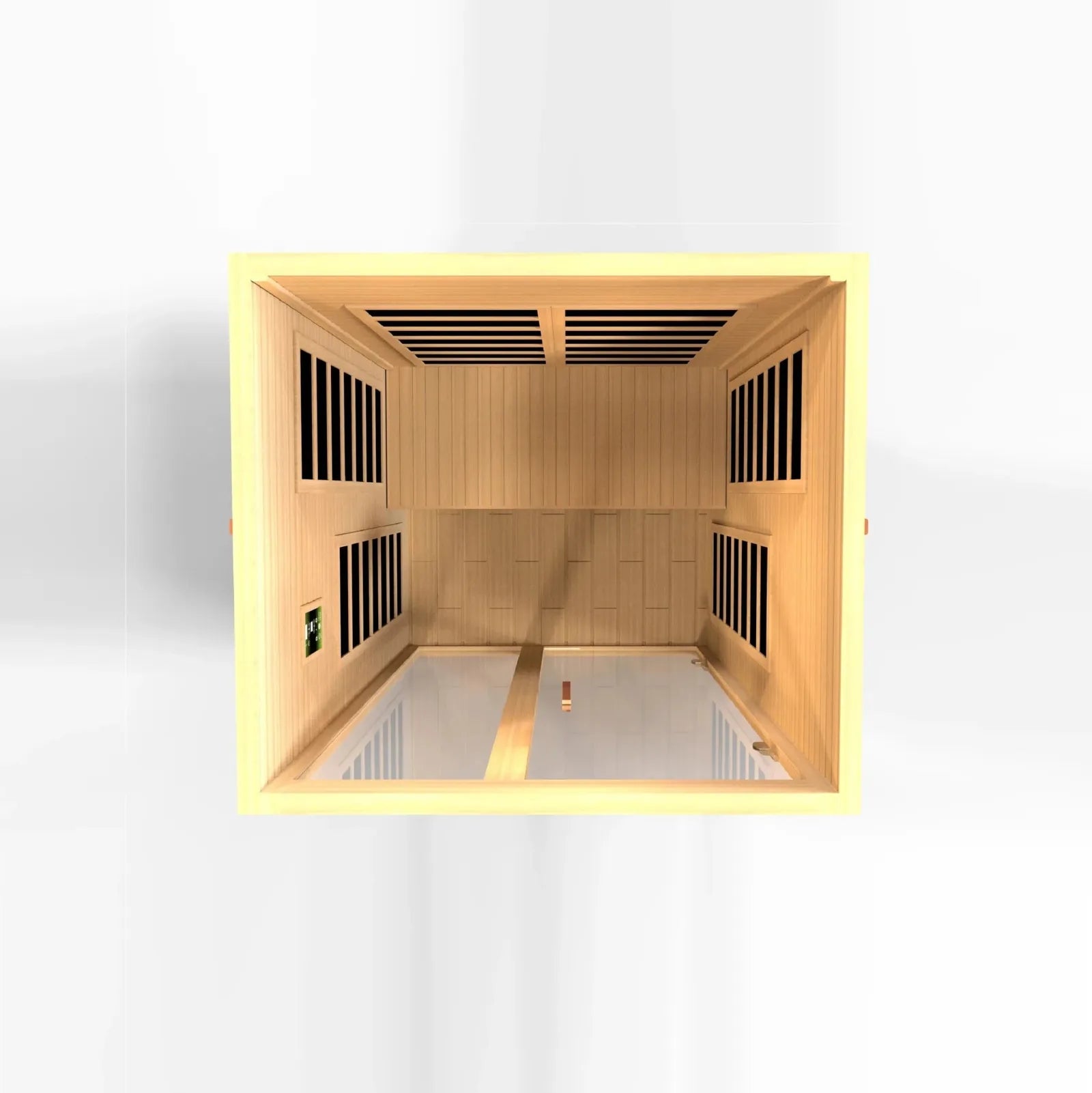 Santiago Elite 2-Person Ultra-Low EMF Infrared Sauna by Dynamic