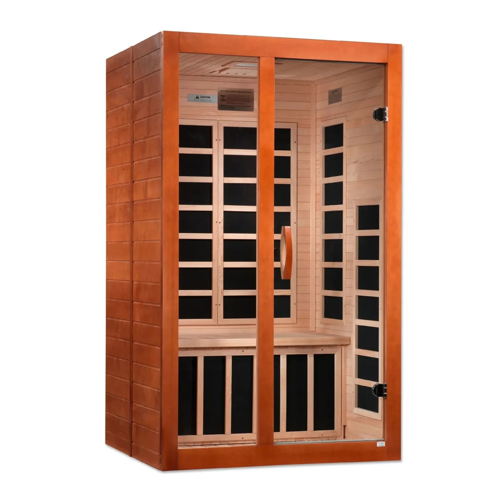 Santiago Elite 2-Person Ultra-Low EMF Infrared Sauna by Dynamic