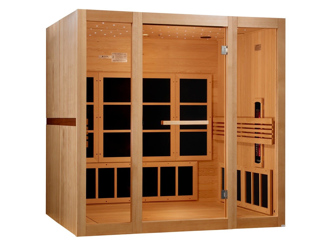 8 Person Full Spectrum Near Zero EMF FAR IR Sauna (GDI-6880-03 FS)
