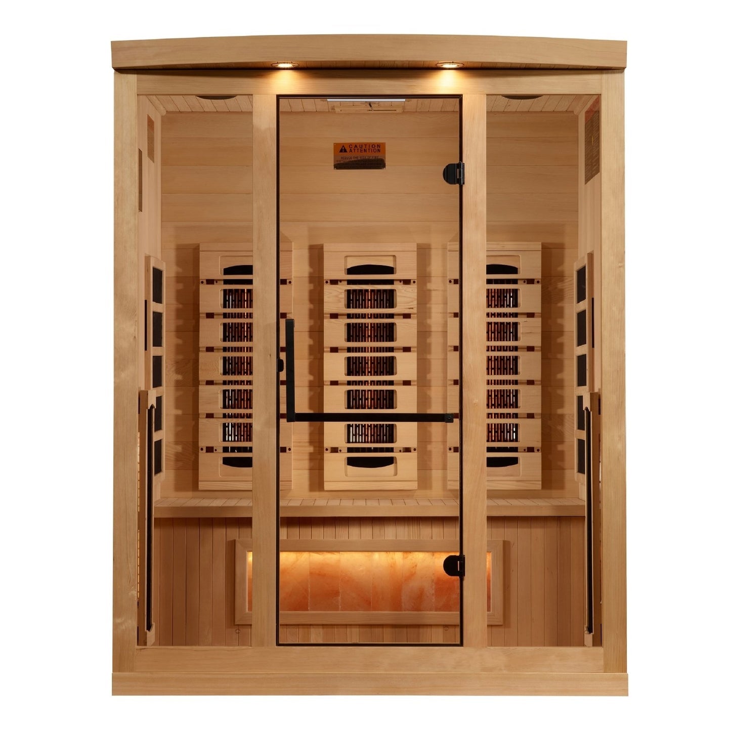 Reserve Edition PureTech™ Full Spectrum (2025 model) Infrared Sauna Near Zero EMF with Himalayan Salt Bar