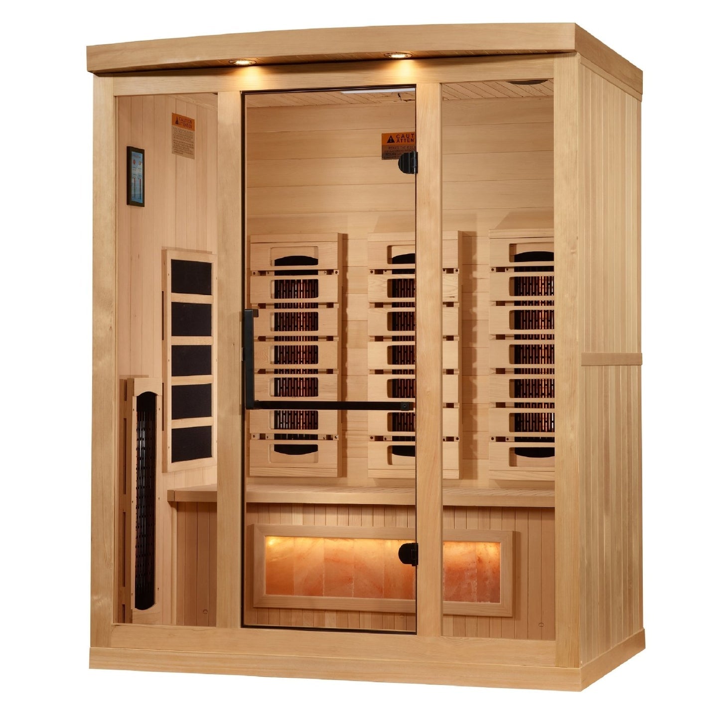 Reserve Edition PureTech™ Full Spectrum (2025 model) Infrared Sauna Near Zero EMF with Himalayan Salt Bar